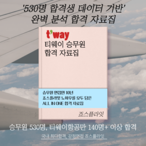 [티웨이항공] 합격자료집 (ver. 2025 하)