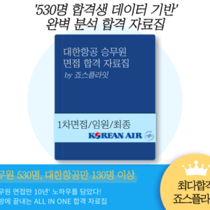 [대한항공] 면접 합격 답변 자료집