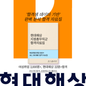 [현대해상] 합격자료집(연봉5천이상 초대졸 직군)(ver. 2024)